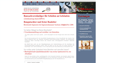 Desktop Screenshot of baugutachter-schwabe.de