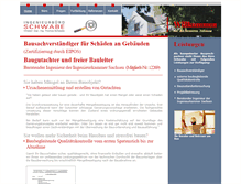 Tablet Screenshot of baugutachter-schwabe.de